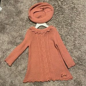 Toddler dress with hat